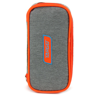 Školní penál bez náplně Target Compact, oranžovo-šedý
