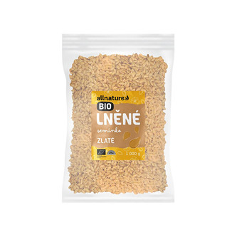 Allnature Lněné semínko zlaté BIO 1 000 g