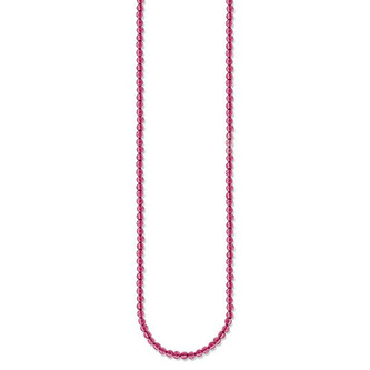 Náhrdelník \"Červený\" Thomas Sabo KE1174-403-10-L53, Sterling Silver, 925 Sterling silver, gar