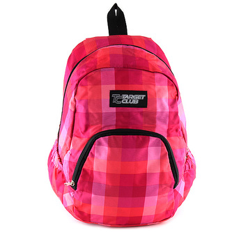 Batoh Target růžové kostky