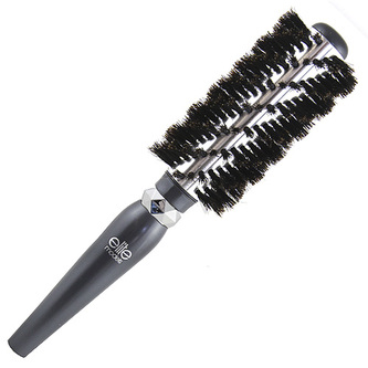 Kartáč foukací Elite Models Šedý/kančí štětiny