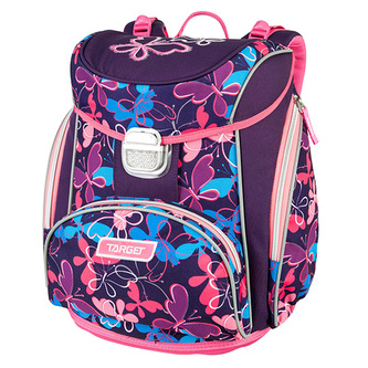 Školní aktovka Target Motýlci, modro-fialová