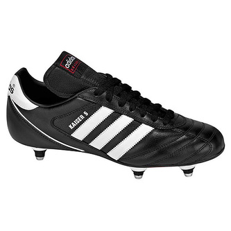 Adidas KAISER 5 CUP FOOTBALL SHOES (SOFT GROUND) | BLACK/RUNWHT/RED | US 6,5 | E