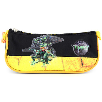 Target Školní penál TMNT černo/žlutý s motivem želvy Ninja