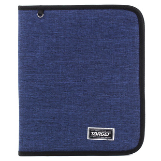 Desky na zip Target Modré, formát A4, s kroužkovým mechanismem