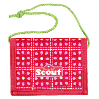 Peněženka s poutkem Scout třešně