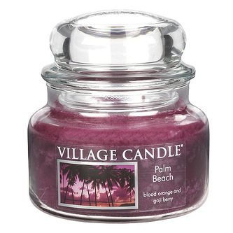 Svíčka ve skleněné dóze Village Candle Palmová pláž, 312 g