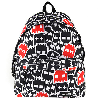 Batoh Target Unkeeper, červeno/bílé ornamenty