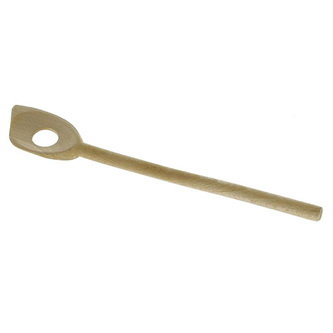 de Buyer RISOTTO PONTED PERFORATED SPOON WOOD - B BOIS 4874,01