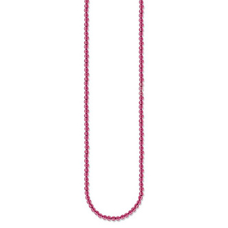 Náhrdelník \"Červený\" Thomas Sabo KE1174-403-10-L42v, Sterling Silver, 925 Sterling silver, ga