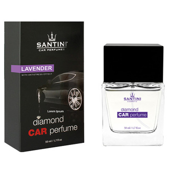 Vůně do auta SANTINI Diamond Lavender, 50 ml