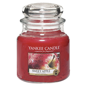 Svíčka ve skleněné dóze Yankee Candle Sladké jablko, 410 g Svíčka ve skleněné dóze Yankee Candle Sladké jablko, 410 g
