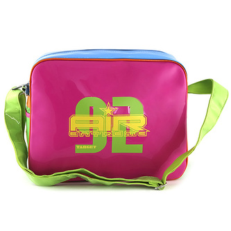 Taška přes rameno Target růžovo-modro-zelená