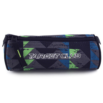 Školní penál Target Černo-barevné trojúhelníky Školní penál Target Černo-barevné trojúhelníky