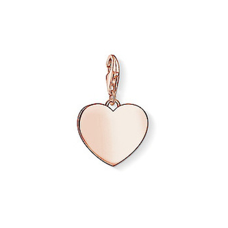 Přívěsek \"Srdce\" Thomas Sabo 1633-415-40, Charm Club, 925 Sterling silver, 18k rose gold