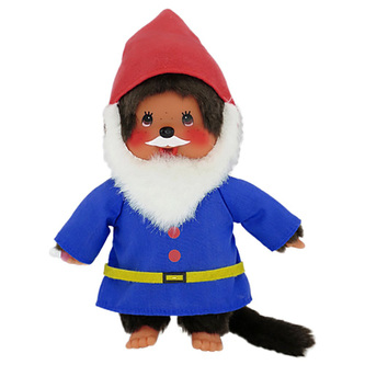 Plyš Monchhichi Lesní trpaslík, 20 cm