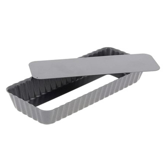 de Buyer 4708.20 RECTANGULAIRE TART MOULD LOOSE BASE20CM