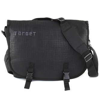 Taška přes rameno Target černá, s nápisem Target