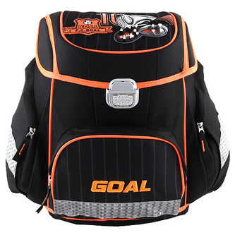 Školní aktovka Target 3D Goal, barva černá