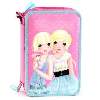 Školní penál s náplní Top Model 3 zippy friends, Top Model