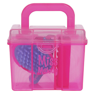 Gumovací pryž Miss Melody ASST Růžový box, 3 ks