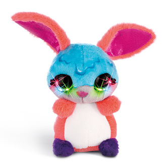 Plyšový zajíček Nici Dimdam, s LED diodami, 12 cm