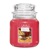 Svíčka ve skleněné dóze Yankee Candle Po sáňkování, 410 g