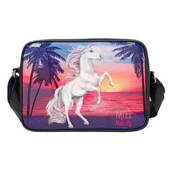 Taška přes rameno Miss Melody Miss Melody, tmavě modrá s glitry