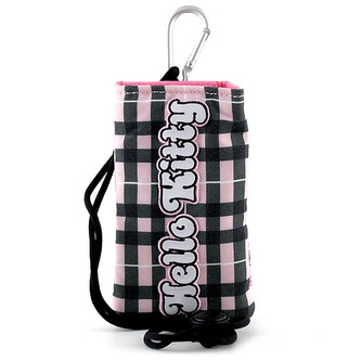 Pouzdro na mobil Hello Kitty růžovo-černé Pouzdro na mobil Hello Kitty růžovo-černé