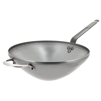 WOK pánev de Buyer 5618.40, Mineral B Element, WOK, průměr 40 cm