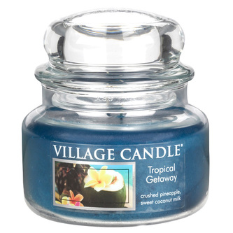 Svíčka ve skleněné dóze Village Candle Víkend v tropech, 312 g