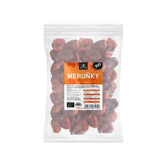 Allnature Meruňky sušené nesířené BIO 1000 g