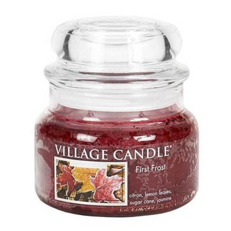 Svíčka ve skleněné dóze Village Candle První mráz, 312 g