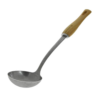 de Buyer LADLE STAINLESS STEEL WOODEN -B BOIS 2701,02