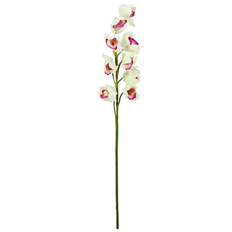 Větvička orchideje Europalms Orchidej větvička, bílo-růžová, 90cm