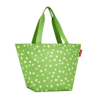 Nákupní taška Reisenthel Zelená s puntíky | shopper M