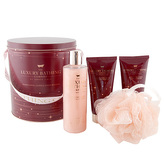 Dárková sada do koupele Grace Cole Bezový květ, Cassis a citronový květ, 4-dílná