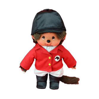 Plyš Monchhichi Jezdkyně, 20 cm