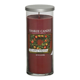 Svíčka ve skleněném válci Yankee Candle Věnec z červených jablek, 566 g