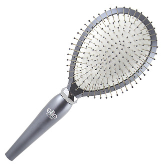 Kartáč rozčesávací Elite Models Šedý v plastové krabičce