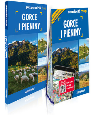 Gorce i Pieniny light: przewodnik + mapa