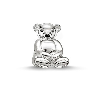 Korálek \"Medvídek\" Thomas Sabo K0163-041-12, Karma Beads, 925 Sterling silver, cold enamel Korálek \"Medvídek\" Thomas Sabo K0163-041-12, Karma Beads, 925 Sterling silver, cold enamel