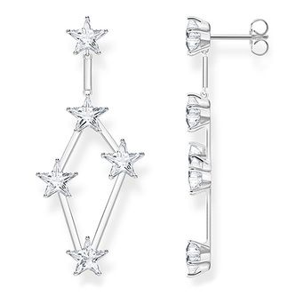 Náušnice \"Hvězdy\" Thomas Sabo H2083-051-14, Sterling Silver, 925 Sterling silver, zirconia