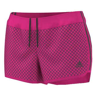 Adidas SHORTS M10 SHORT KNIT RUNNING | WOMENS | SHORTS | SHOPIN/MINRED | S 3\"