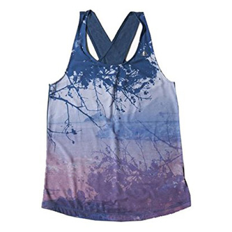 Adidas DRAPY TANK AOP TANK | VISBLU | L