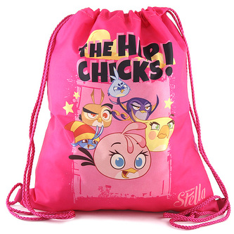 Sportovní vak Target Růžový/motiv Angry Birds