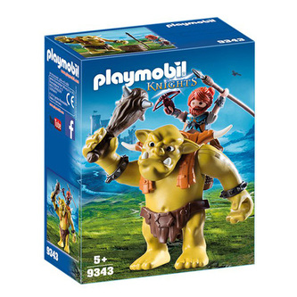 Obří trol s batohem na trpaslíky Playmobil Dračí rytíři, 14 dílků