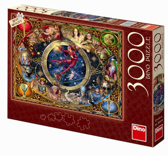 Tarot - puzzle 3000 dílků