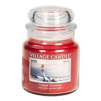 Svíčka ve skleněné dóze Village Candle Vánoce v přístavu, 454 g