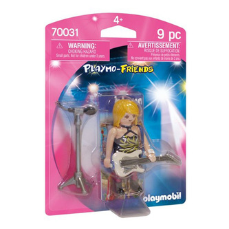 Rocková hvězda Playmobil Život ve městě, 9 dílků Rocková hvězda Playmobil Život ve městě, 9 dílků